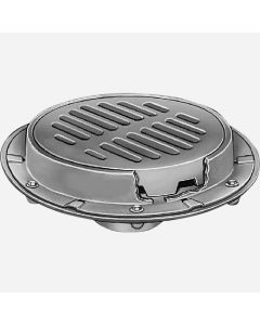 Smith 2143 Heavy Duty Floor Drain with 15" Round Top with Tractor Grate