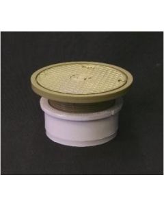 4” Inside Hub Fit Adjustable Cleanout with Cover