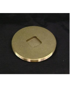 Brass Recessed Head Cleanout Plug