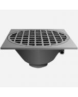 Smith 2508 Labaratory and Animal Den Floor Drain with Secured Grate