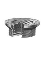 Josam 30304-5C Floor Drain with Round Non-Clog Strainer and Integral Bucket