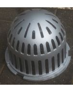 8" Round Aluminum Dome