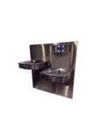 Murdock® A192.8 Drinking Fountain with Vandal Resistant Button, Auto Stop, Back Panel and In-Wall Chiller, Refrigerated