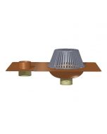 Thunderbird Copper Bottom Outlet Drain with Overflow