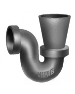 MIFAB MI-940 Compact Deep Seal Trap with Funnel