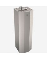 Murdock® GSF Square Stainless Steel Pedestal Drinking Fountain