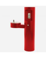 Murdock® GYM Outdoor Pedestal Bottle Filler with Barrier-Free Drinking Fountain