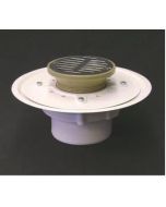 4 ” Over Pipe Fit Heavy Duty Adjustable Floor Drain with 5'' Strainer