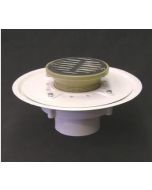 3” Over Pipe Fit Heavy Duty Adjustable Floor Drain with 5'' Strainer