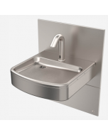 Murdock® A191400WW Barrier Free, Wall Mounted Hand Washing Station - Satin Stainless Finish