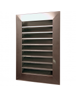 Stainless Steel Louvered Gable End Vent